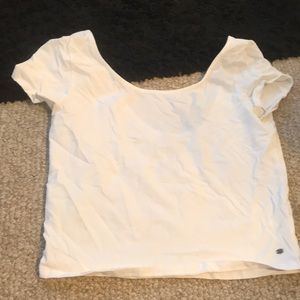 White crop top!